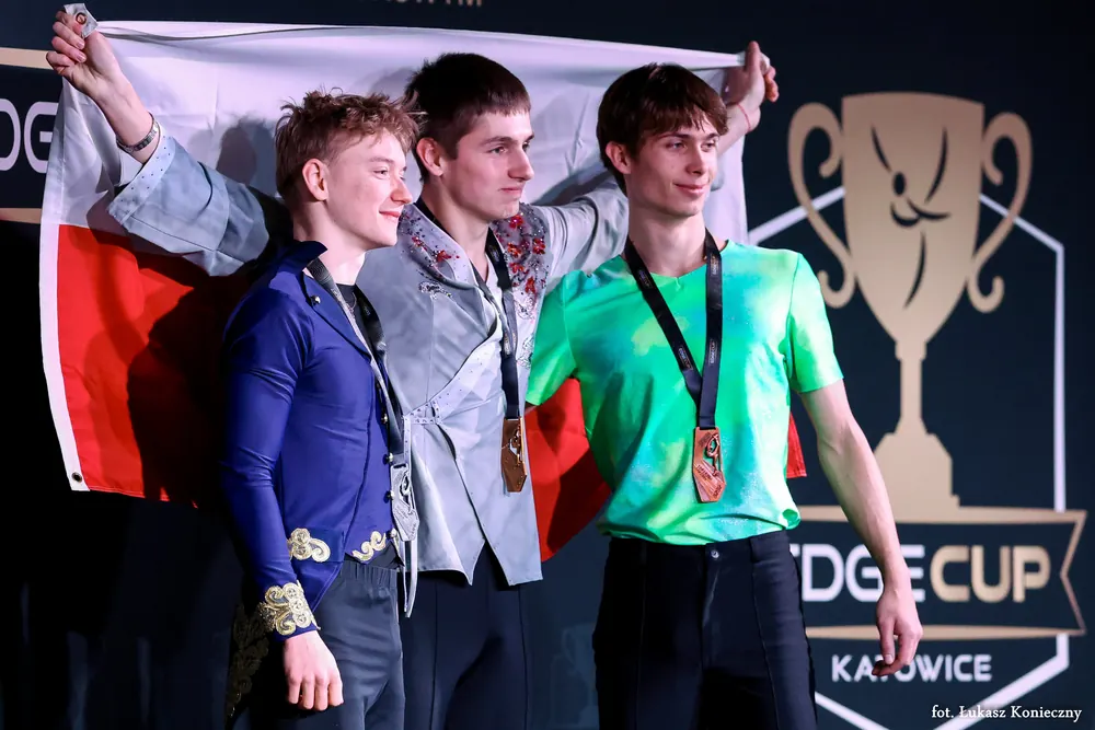 Medaliści EDGE Cup 2026. Fotografia Łukasza Koniecznego.